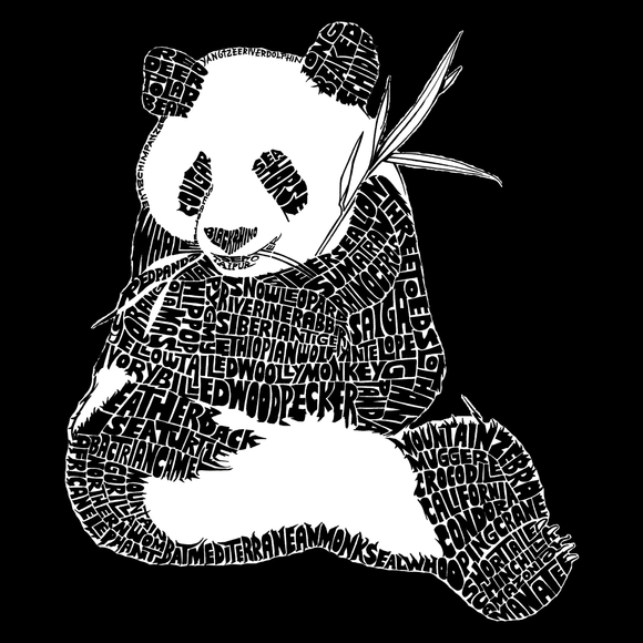 Women's Word Art T-Shirt - ENDANGERED SPECIES - Picture 2 of 2